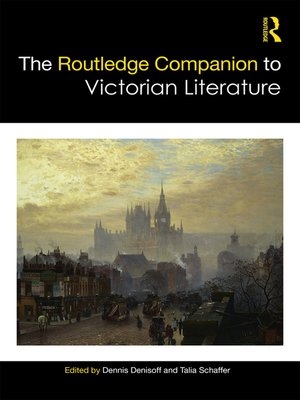 cover image of The Routledge Companion to Victorian Literature